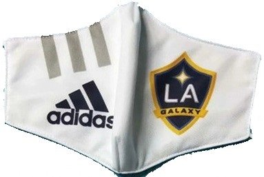 Mascara oficial Adidas Los Angeles Galaxy 2020 Branca